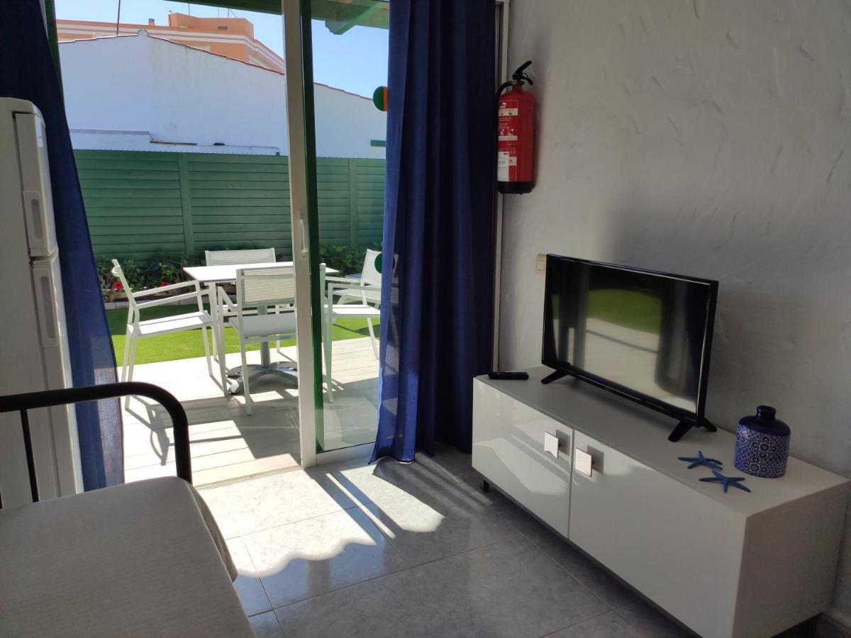 Private Bungalow A 200 Meters To Yumbo Center Maspalomas  Bagian luar foto
