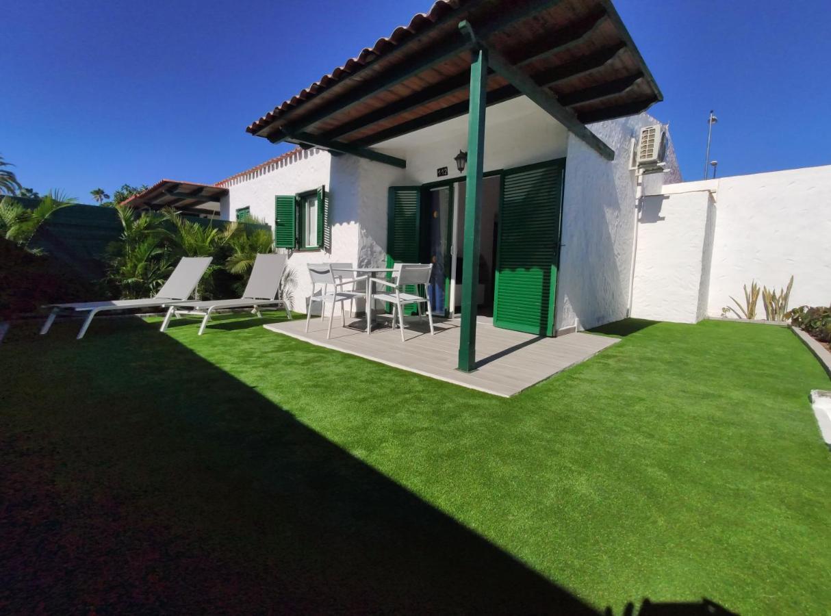 Private Bungalow A 200 Meters To Yumbo Center Maspalomas  Bagian luar foto